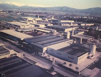 Panoramica dello stabilimento Saccavini di Premariacco 